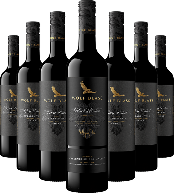 Grey Label Shiraz 2018 and Black Label Cabernet Shiraz Bundle